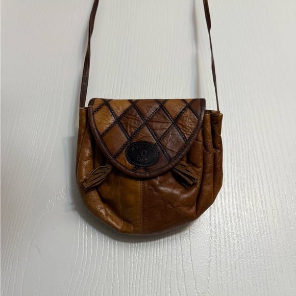 Brown Leather Crossbody Bag - Picture 3 of 8